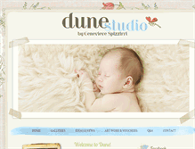 Tablet Screenshot of dunestudio.net